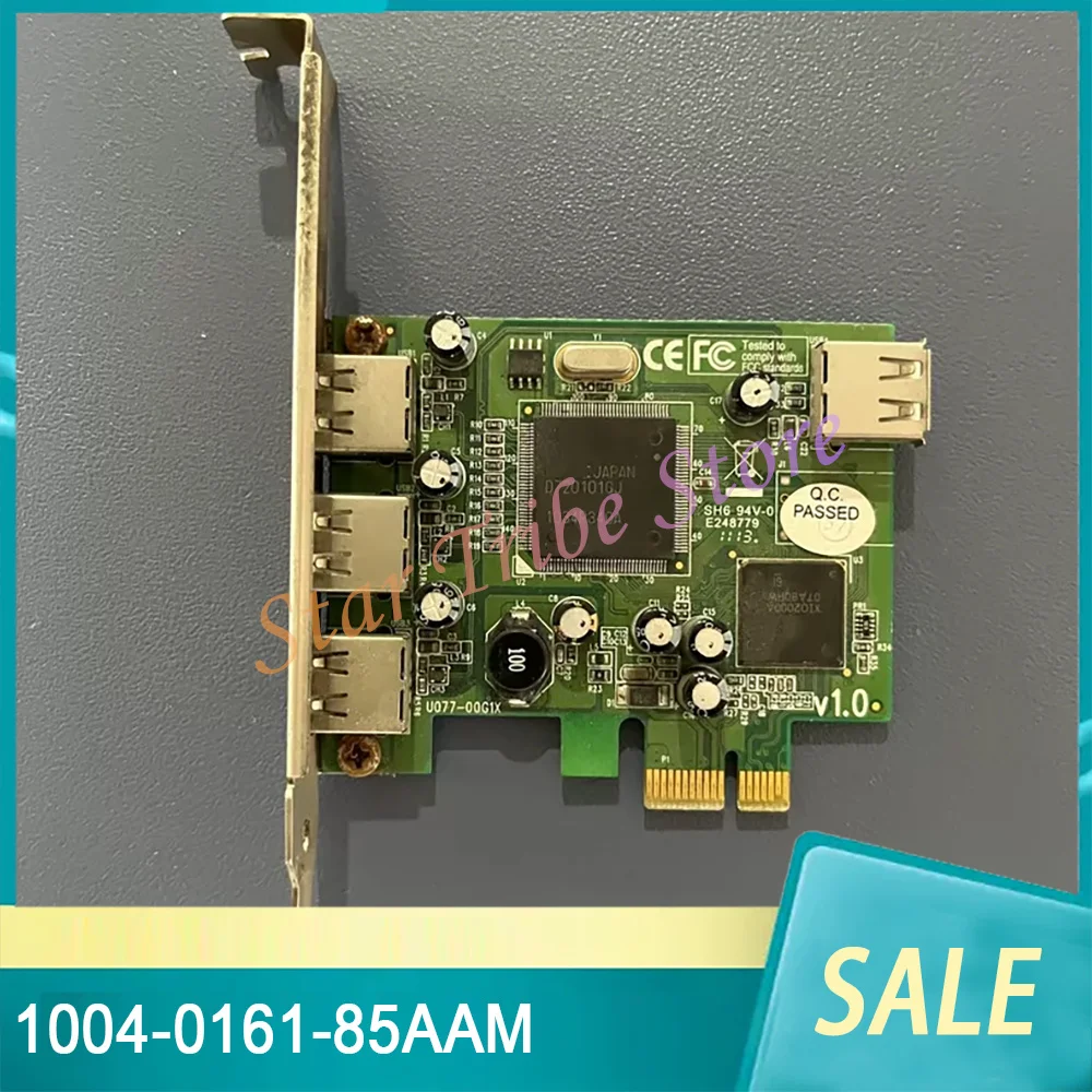 1004-0161-85AAM PCI Expansion Card PCI-E 4×USB 3.0
