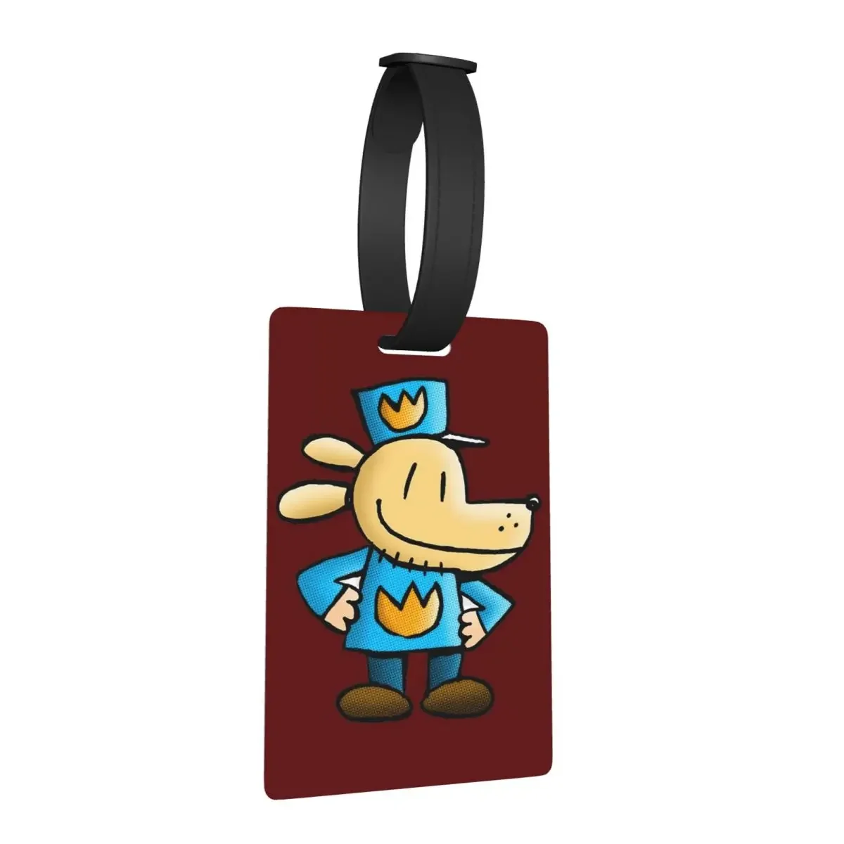 

Dogman Luggage Tags Suitcase Accessories Travel Portable Baggage Boarding Tag Label Holder ID Name Address
