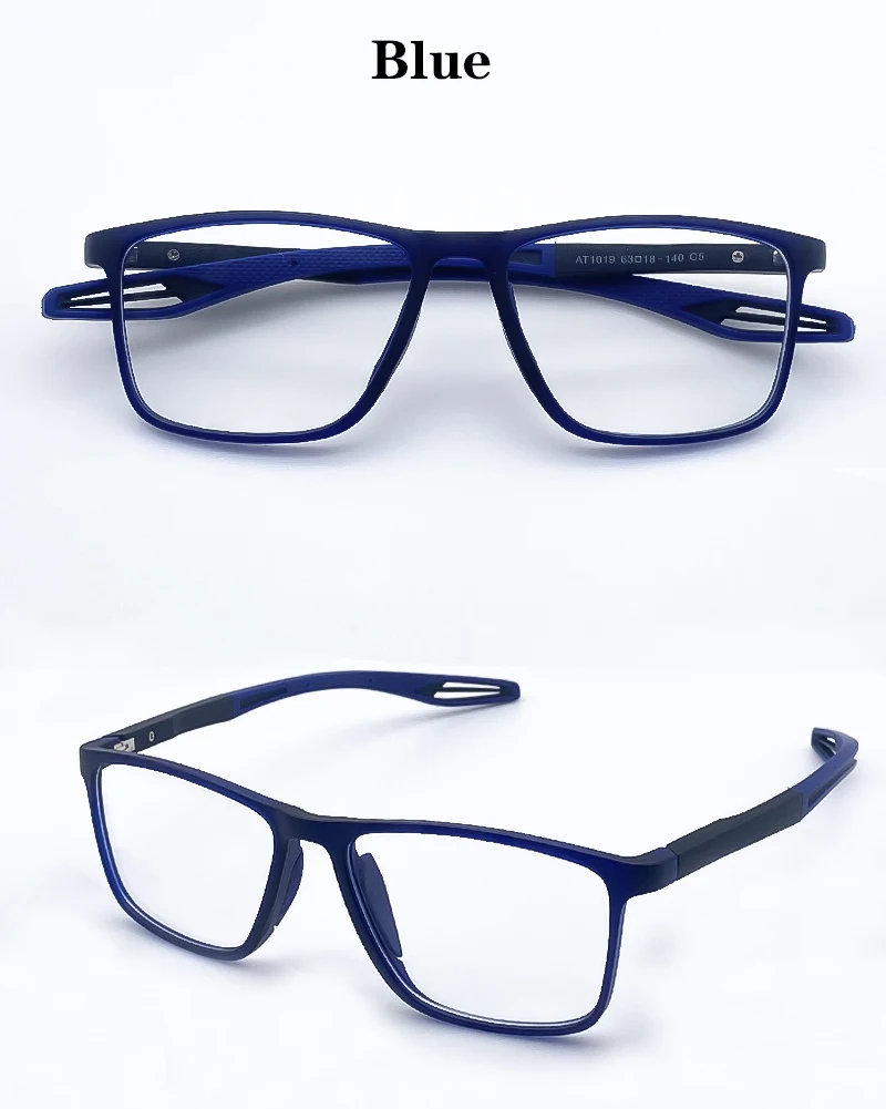 Mai Blume Hohe Qualität Blau Licht Blockieren Lesebrille Männer Sport Brillen Rahmen Für Männer – Detail 4