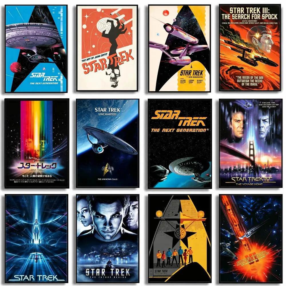 series Star Trek Poster HD Poster High End Luxury Home Decoration Suitable for Living Room Bedroom Corridor and Gift Giving