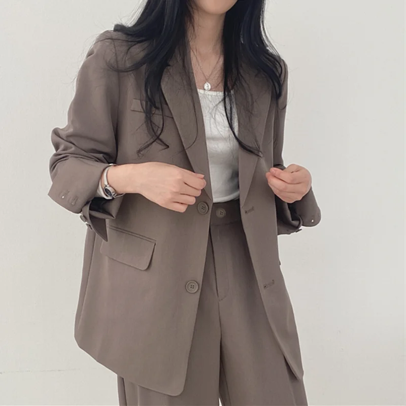 Suit Retro Slim Celebrity Fashion 2022 Spring and Autumn Women\'s Suit Korean Fashion Design Sense Commuter New Style