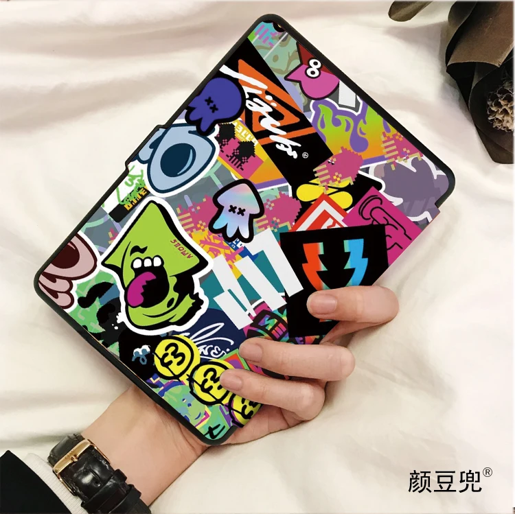 Splatoon 2 Anime Game For Kindle Paperwhite Case -Kindle Paperwhite 11th Generation 2021 Released 6.8inches KPW5 KPW4 Oasis 2 3