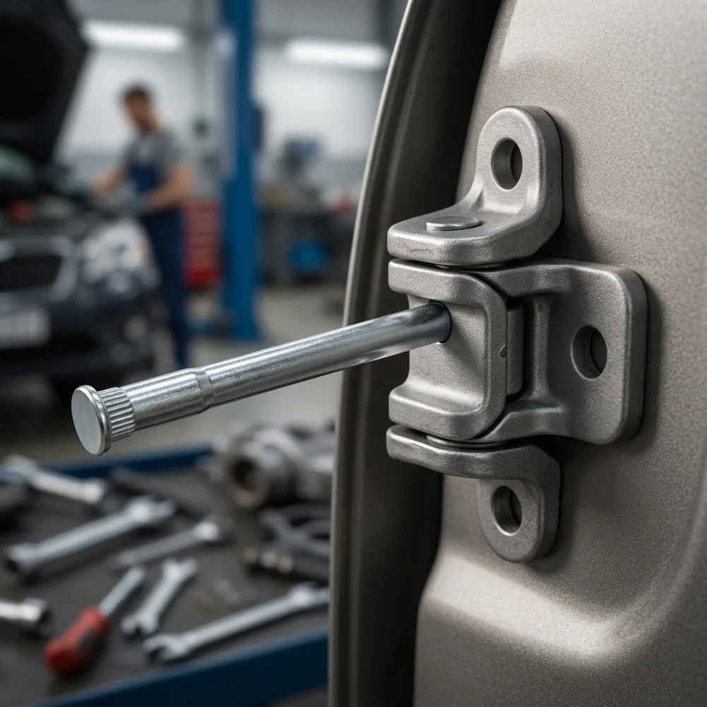 Vehicle Door Repair Grey Black Door Hinge Kit High Universality Fitment Precision Engineering Design Vehicle Door Restoration 3