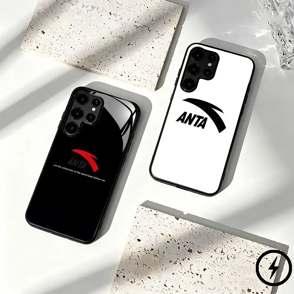 sports brands anta Phone Case For Samsung S26 S25 S24 S23 S22 S21 S20 Plus Ultra Fold A Glass Magnetic Case