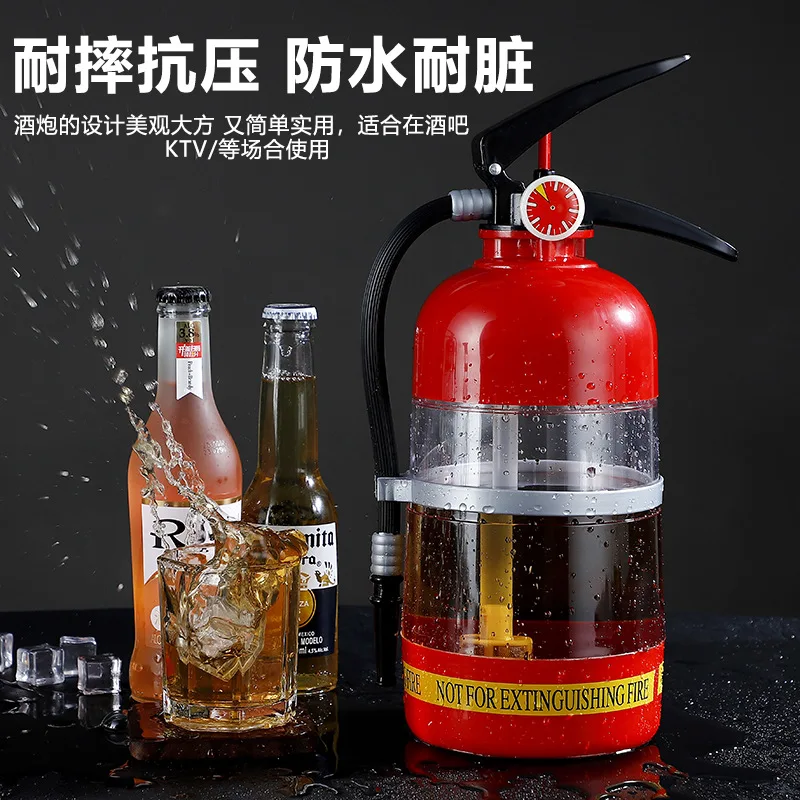 Beer  Wine Set Hand Pressure Fire Extinguisher Wine Monitor Draught Beer Beverage Barrel Liquor Divider Mini Drinking Fountain