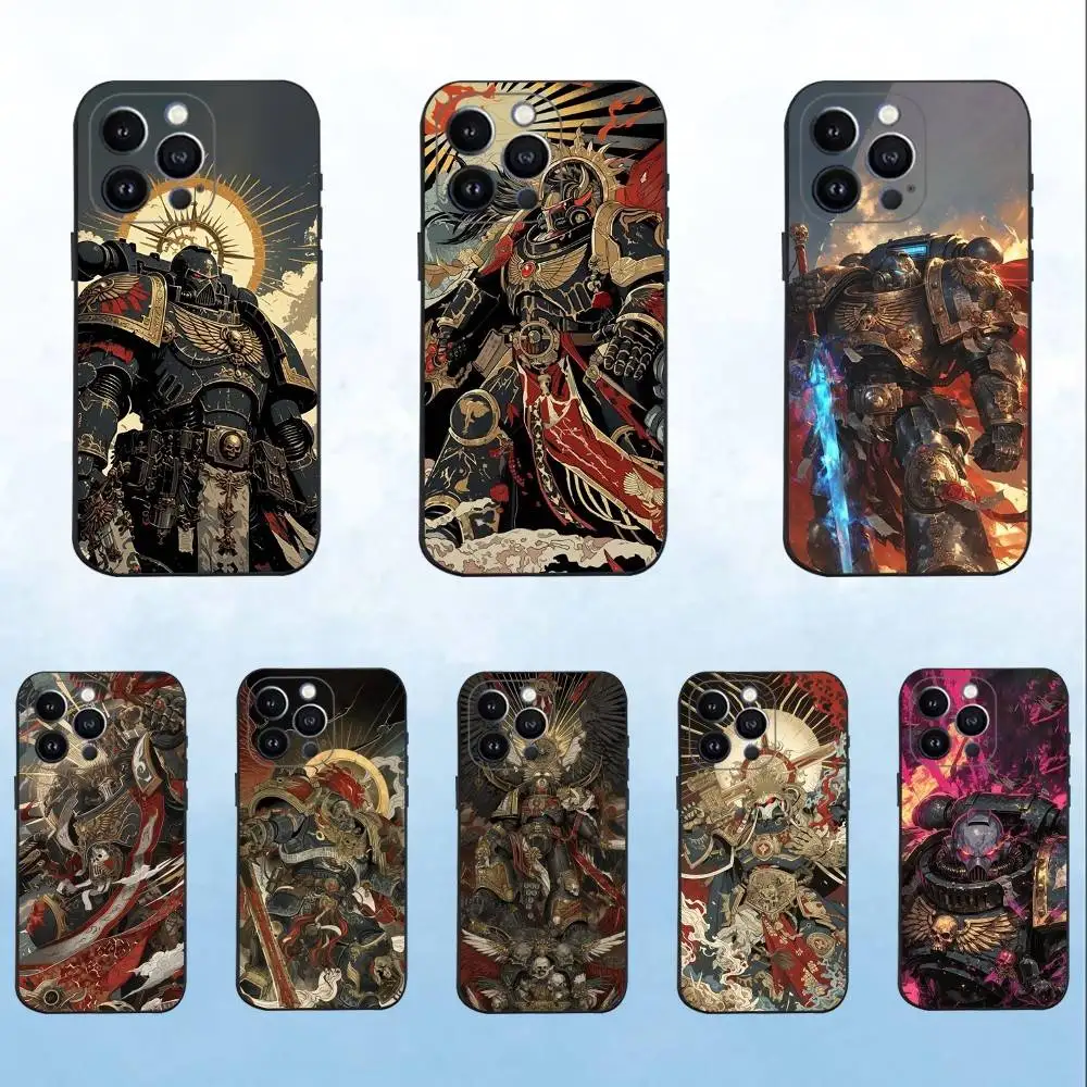 

Epc W-Warhammer-s Game 40k Phone Case For iPhone 16,15,14,13,12,11 Plus,Pro Max,XS,X,XR,SE,Mini,8,7,Soft Silicone Black Cover