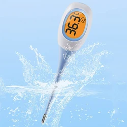 Oral Armpit Rectal Temperature LED Display Silicone Fast 8S Thermometer for Fever Digital infrared Basal Body Thermometer