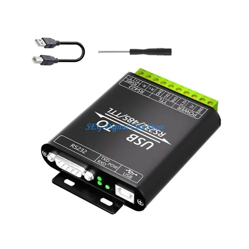 

US75B Промышленная изолированная USB до RS232 422 232 Адаптер преобразователя подходит для управления промышленным управлением