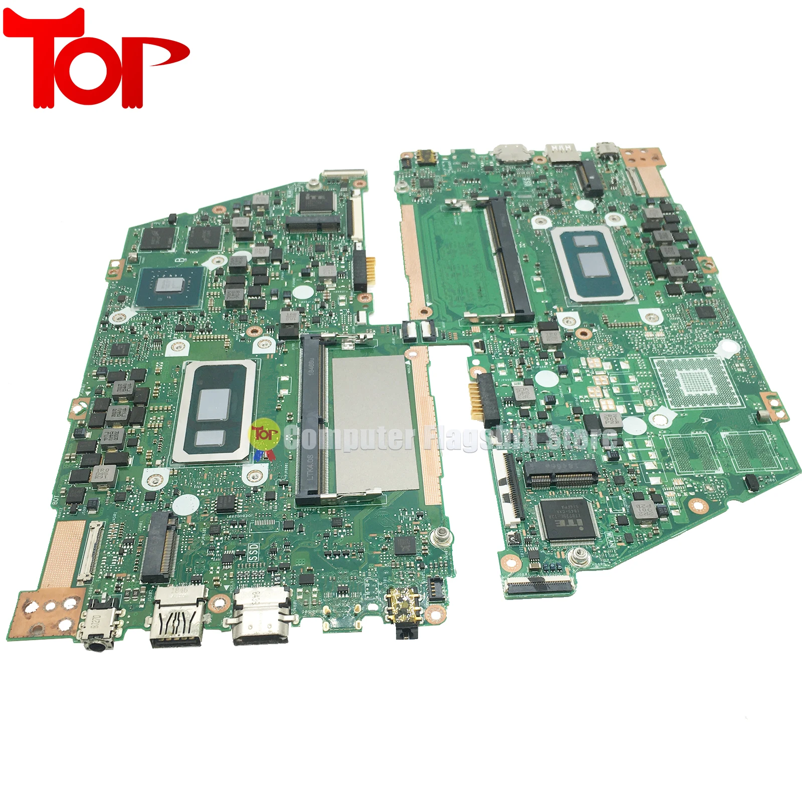 Imagem -05 - Placa-mãe Portátil para Asus X430fa S4300f S430f S4300fn 4g ou 8g I38130u I59265u I7-8565u Cpu Mainboard