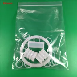 15+2Pcs Spare Parts For VEVOR Ice Cream Maker Accessories Silicone Seal Rings Tubes Components YKF Soft Serve Machines Fittings