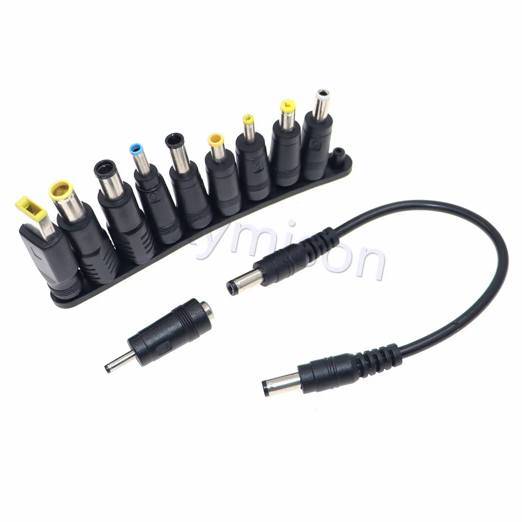 10pcs/Set 5.5x2.1mm Universal Male Jack connector For DC Plug AC Power Adapter Computer Cables Connectors Notebook Laptop