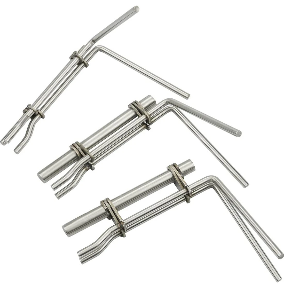 3 PCS Hydraulic U-Cup Seal Twistor Installation Tool Kit Applicable to Internal Flexible Seal