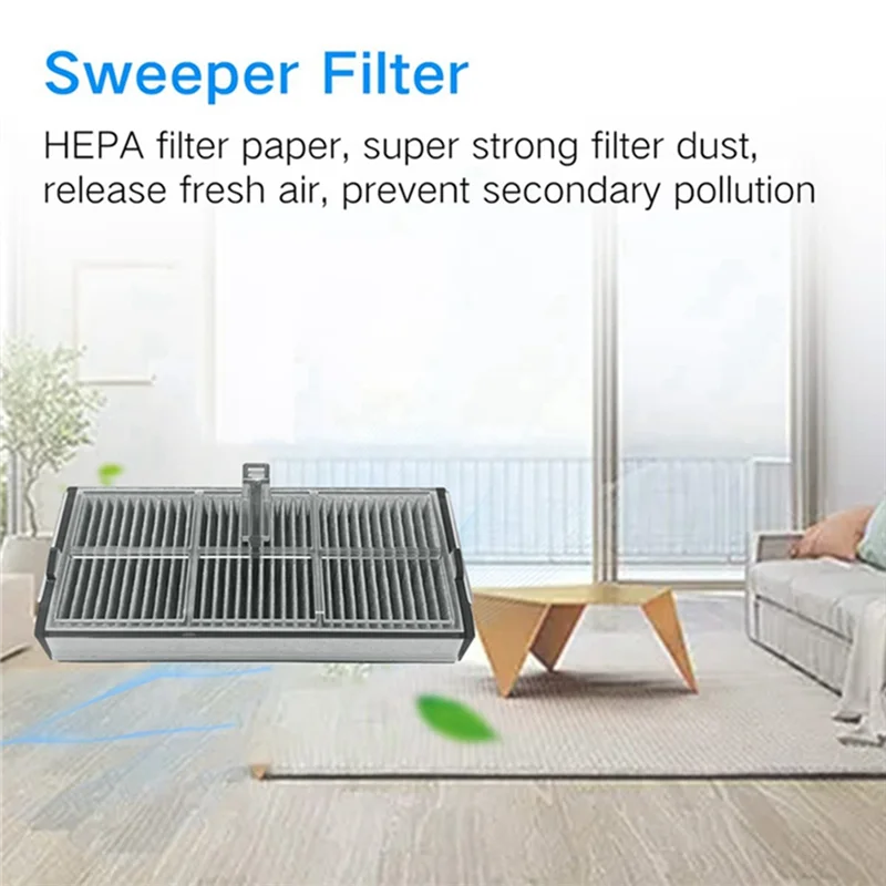 

For Xiaomi Mijia M30S D103CN Robot Vacuum Replacement Parts Main Side Brush Hepa Filter Mop Cloth Dust Bag Accessories-A54Q