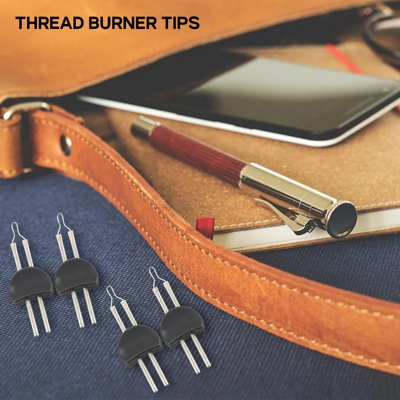 Thread Burner Tips Thread Zapper and Melt Thread with -Perfect for Finishing Bead 4Pcs-DTD2