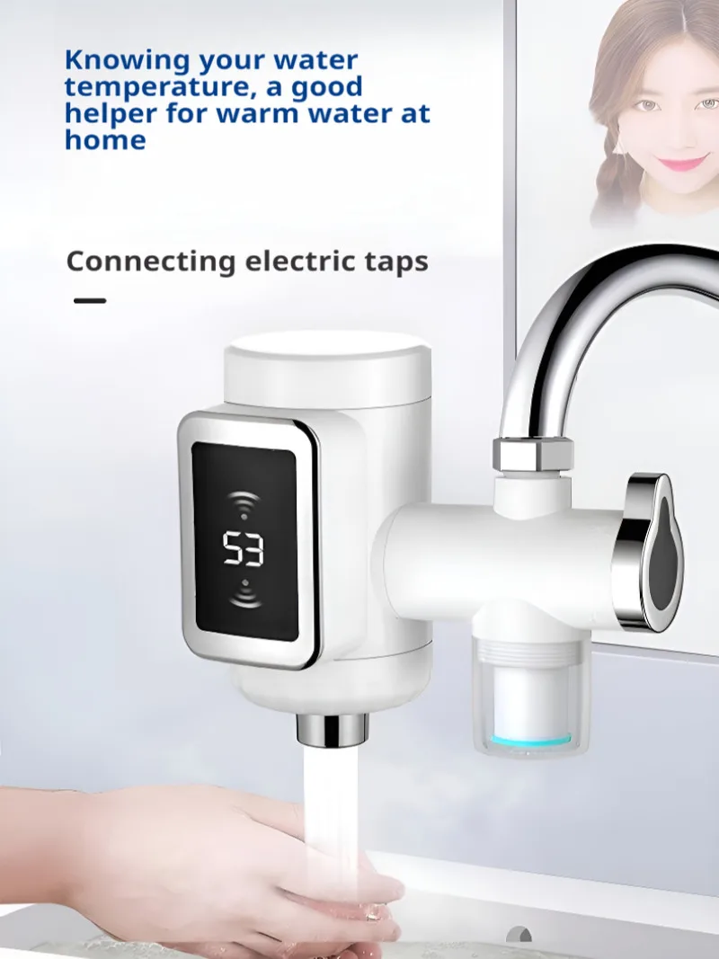 Household Faucet Instant Electric Water Heater Intelligent Digital Display Electric Faucet