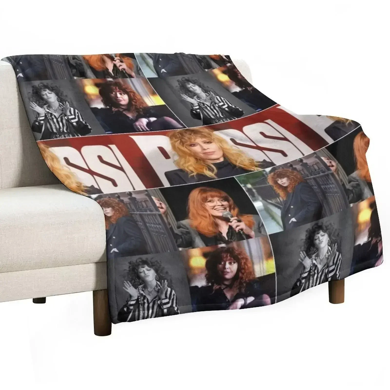 Natasha Lyonne American actress Beautiful Fan Made Aesthetic Collage - 1 Throw Blanket Blankets For Baby Multi-Purpose Blankets