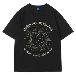 2024 New Astarion Baldurs Gate 3 T-shirty z grafiką męska damska oversize 100% bawełniane koszulki moda Harajuku estetyczna koszulka