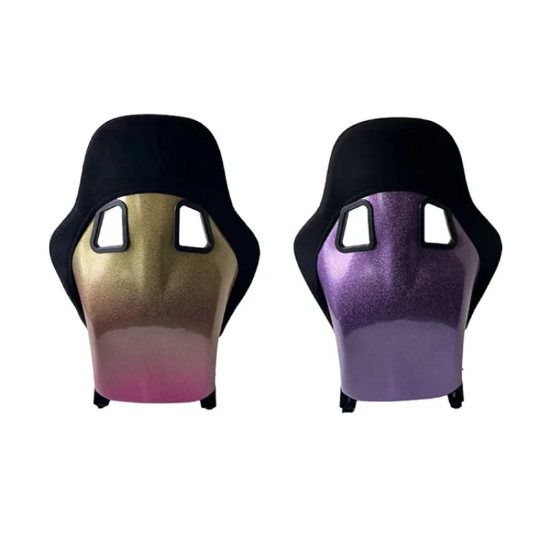 High Quality Universal Customizable Car Seat Eco-friendly Carbon Fiber PVC Double Sliding Buckle For Adults