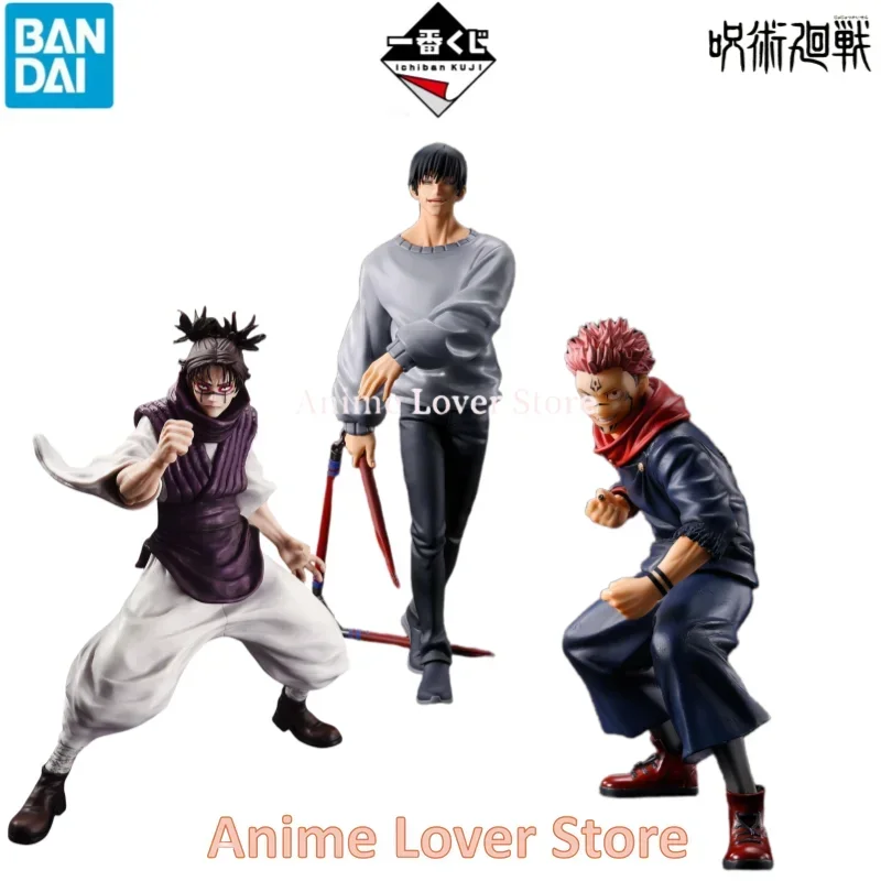 In Stock Original Bandai Jujutsu Kaisen Ichiban Kuji Choso Ryomen Sukuna Fushiguro Toji  Anime Figures Toys