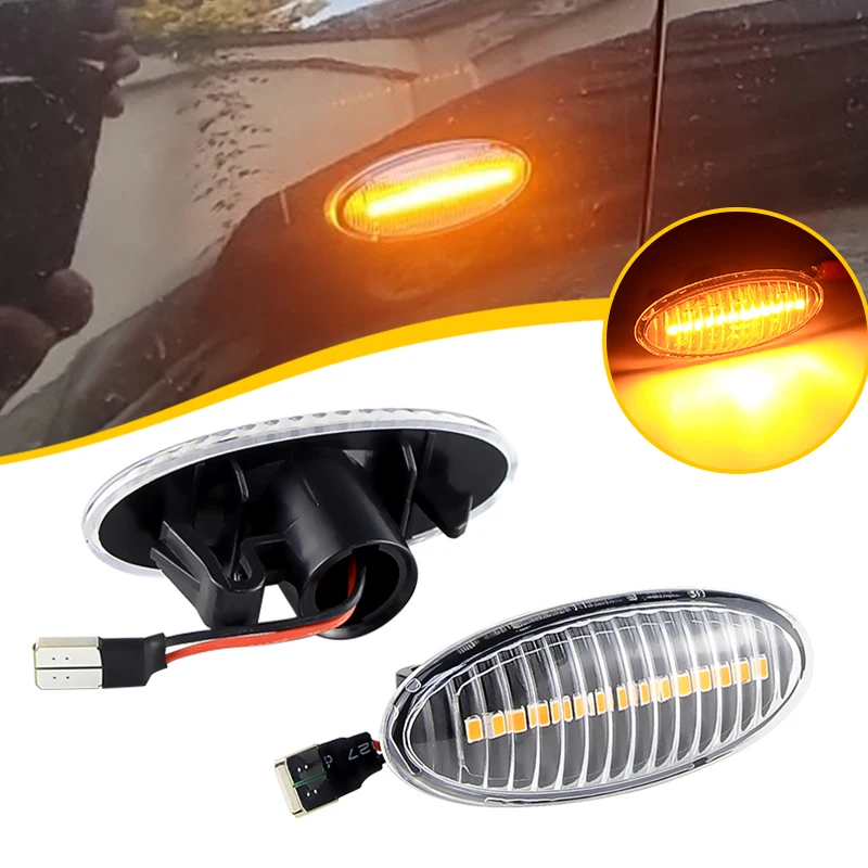 

2 шт. светодиодный боковой габаритный фонарь для Nissan Datsun Fiera Terrano Winner Frontier Bravado 1998-2005 для Cube 2008-up для Note 2006-up