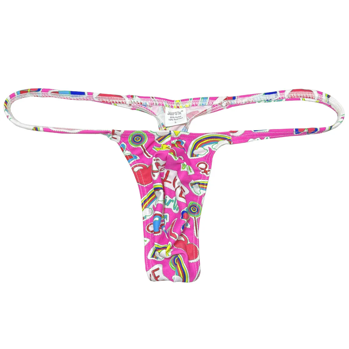 Micro Thong Men's Underwear G-String Brief Male Bikini String Enhance Pouch Swimwear Jockstrap Single Layer Slip Sexy Quick Dry