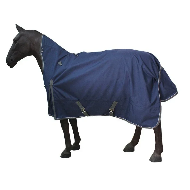 Spring and Autumn waterproof turtleneck horse clothes, lapel horse clothes are breathable and not stuffy and sweaty.