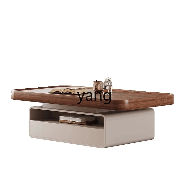 

XYY designer modern simple rectangular coffee table living room home medieval creativity