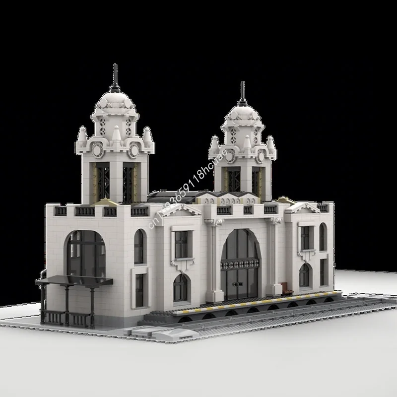 

4895pcs MOC Union Train Station Modular Model Technical Building Blocks Assembly DIY Creative Idea Display Brick Gift Collection