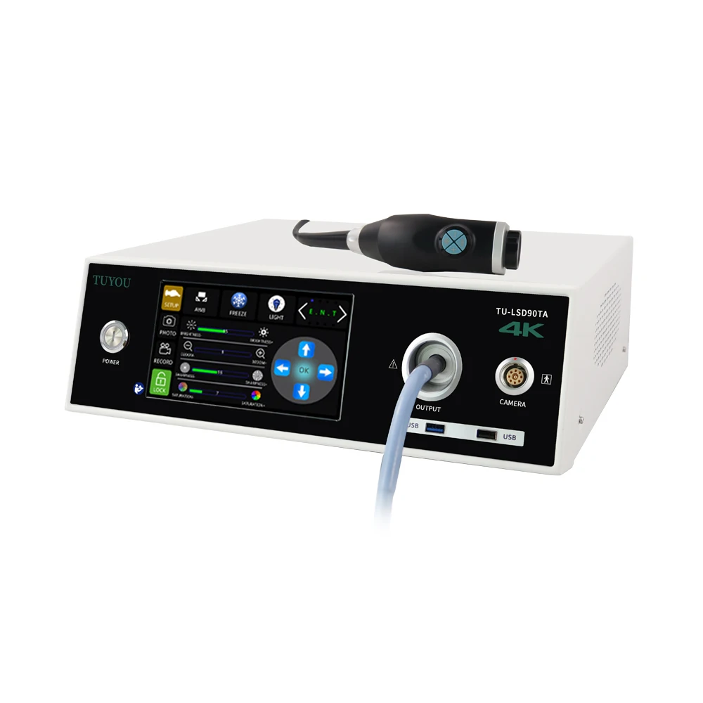 New Factory Price Professional Medical 4K Endoscope Camera System Touchscreen ENT Surgery Inspection High Resolution Image