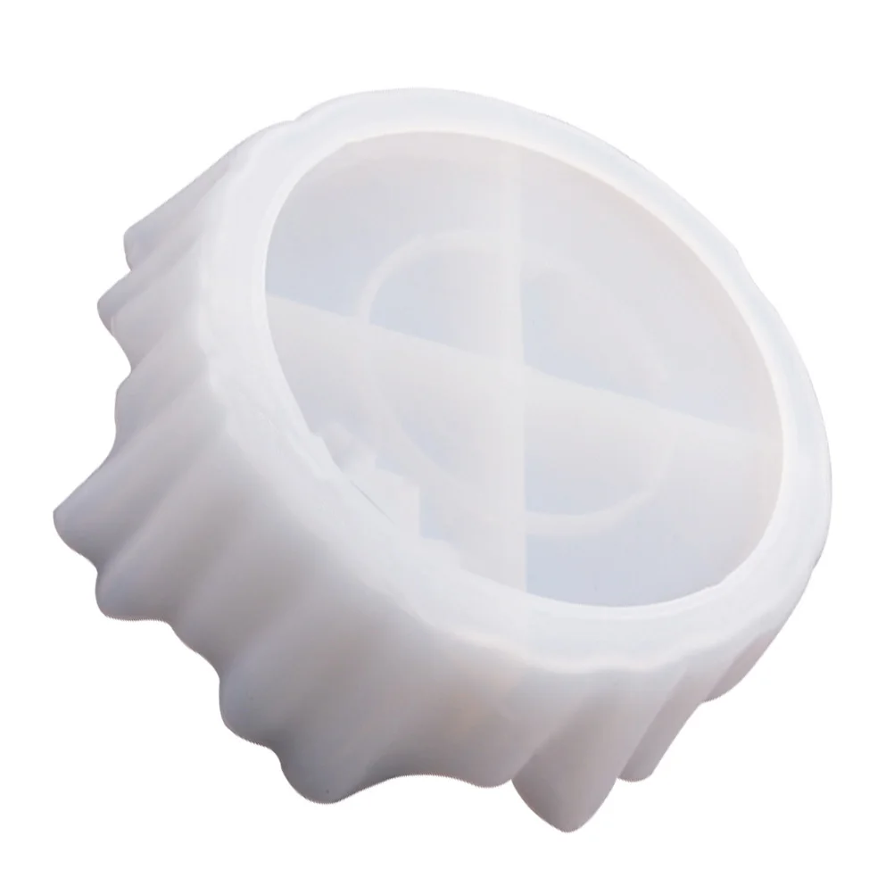

Crystal Epoxy Tray Mold Diy Resin Flower Pot Silicone Casting Mould Irregular Shape Ornament Craft Jewelry Making Tool