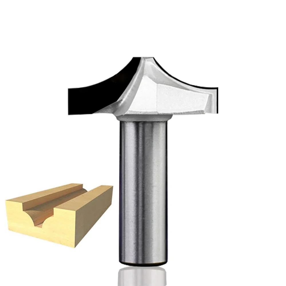 Vsharp Diamond Cutter PCD Cutting Round Over Bit Slotting Cabinet Door Carved Engraving Milling Cutter Longlife for MDF Plywood