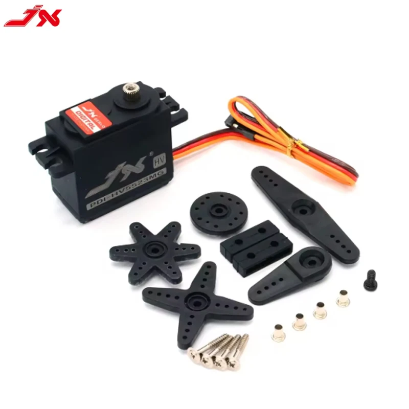 Jx servo PDI-HV5523MG 23kg 8.4v 0.16sec metal engrenagem padrão servo para 1:8 1:10 rc carro robô avião PDI-6225MG-300 hv atualização