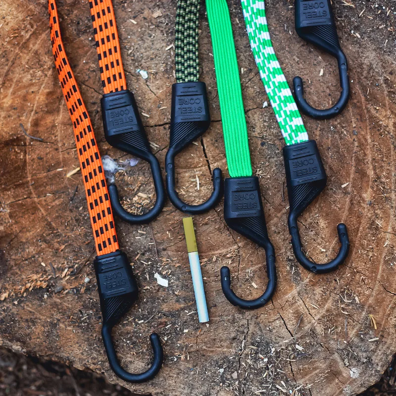 Outdoor camping hooks, tents, canopies, clothes drying, rubber bands, luggage elastic binding ropes