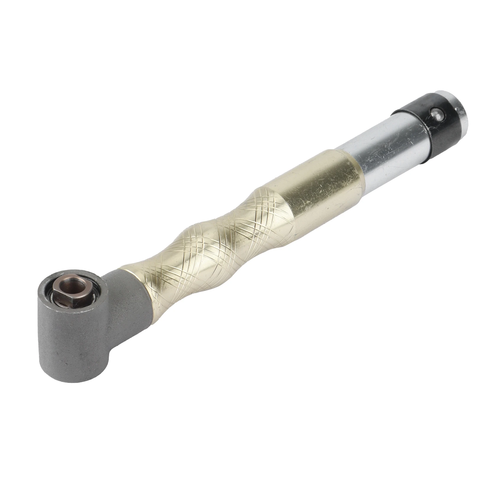 Handpiece para Foredom Motor Anging, moedor de eixo flexível, moedor de moinho, cotovelo 90D, amarelo, 90 graus