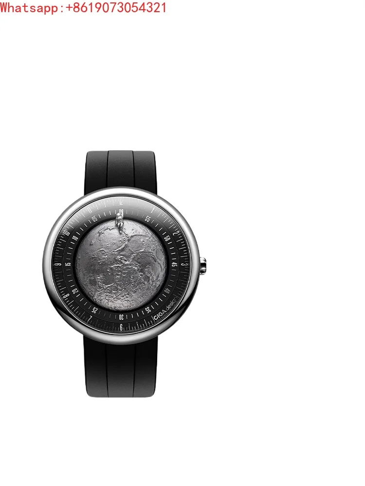 The Great Qin Empire CIGA design exploration series art watch mechanical watch moon explorer moon watch titanium version