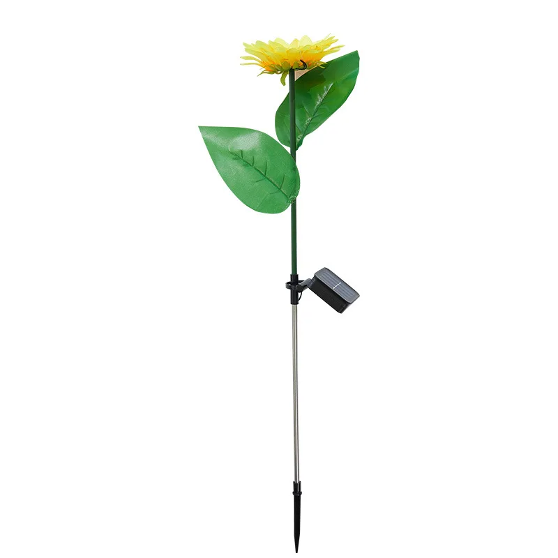 Solar Sunflower Light Outdoor Decor Led Lights Motion Sensor Light Garden Wall Lamp Waterproof Spotlight Fairy Garland