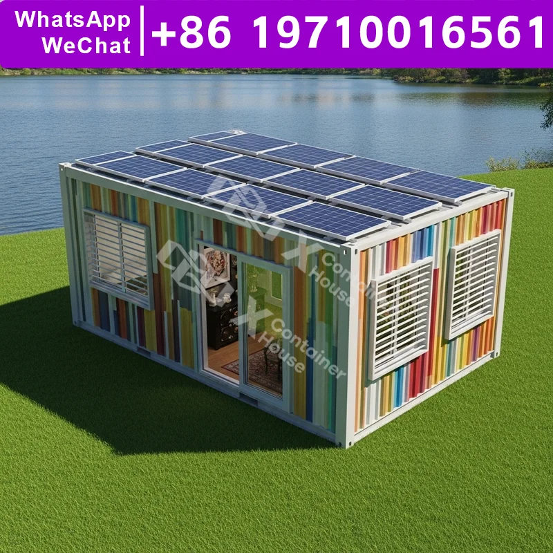 

Flat Pack Home Multi Layer Shipping Container Homes Prebuilt Homes Bungalow Home Urban Living Durability Energy Saving System