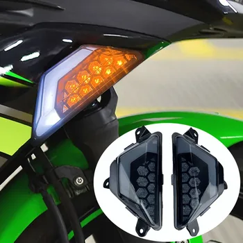 Motorfiets Led Richtingaanwijzer Lamp Flasher Voor Kawasaki Ninja 300 250 400 650 1000 Zx Zx6r Zx25r Z1000sx 2012-2023