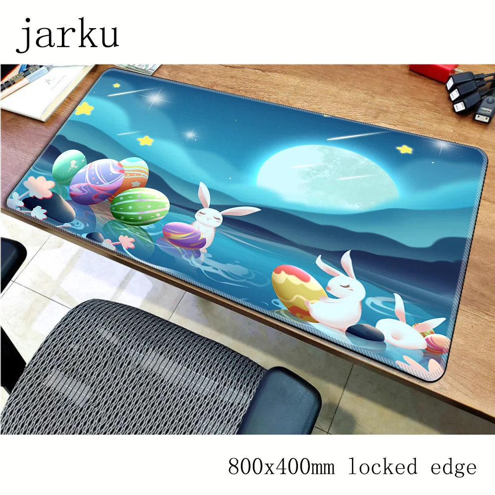 Rabbit cute mouse pad gamer 800x400x2mm notbook mouse mat Adorable gaming mousepad large Colourful pad mouse PC desk padmouse