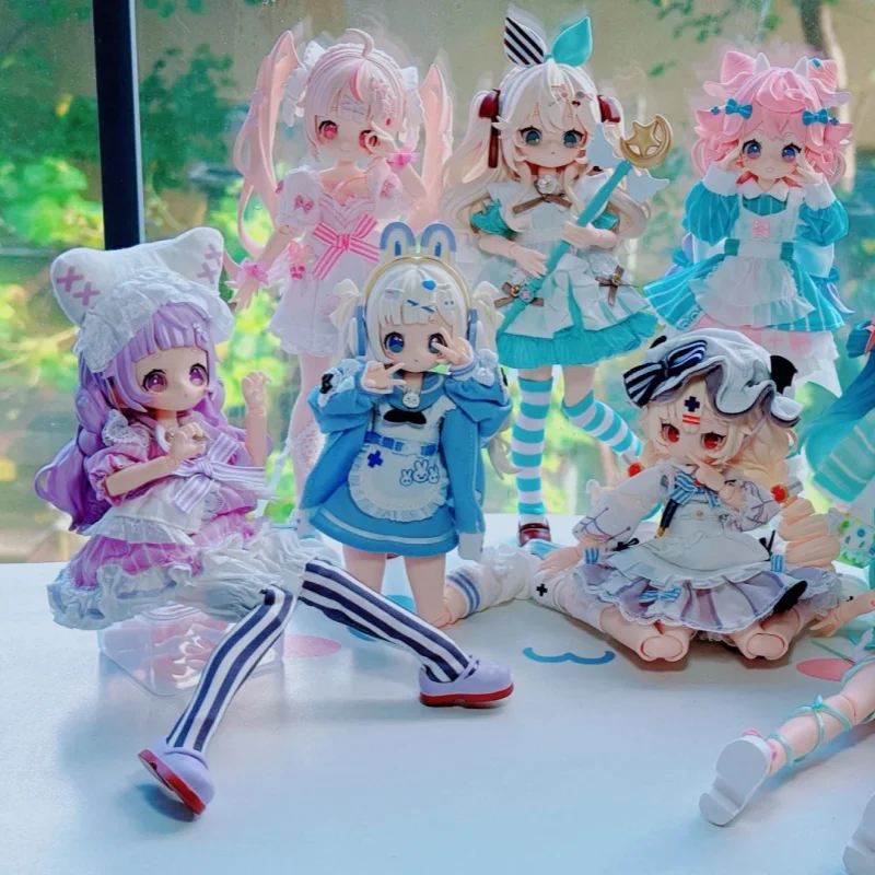 

Sugarygirls BJD подвижная 8-точечная кукла MJD слепая коробка модная настольная фигурка Коллекционный подарок на праздник