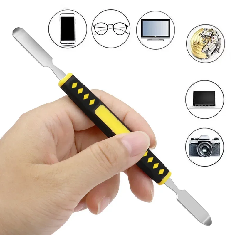 6pcs/set Metal Crowbar Prying Opening Repair Tool Kit For Mobile Phone Notebook Dual Heads Metal Spudger Home Hand Tools Sets