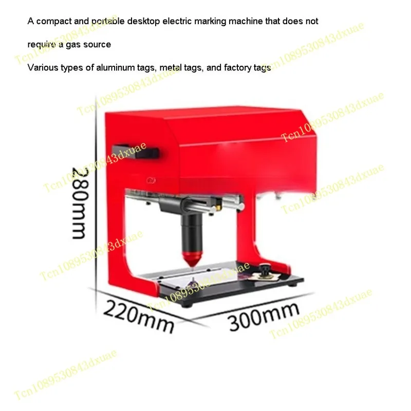 Desktop Marking Machine Metal Electric Label Aluminum Label Stainless Steel Printer Engraving Machine Small Coding Machine