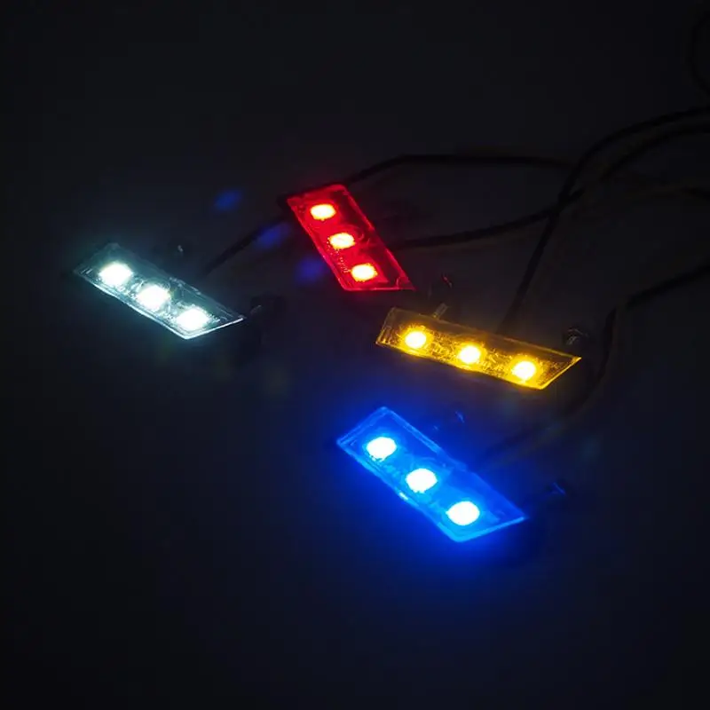 防水 12V LED オートバイナンバープレートライトリアテールライトオートバイ用オートバイナンバープレートホルダーライト