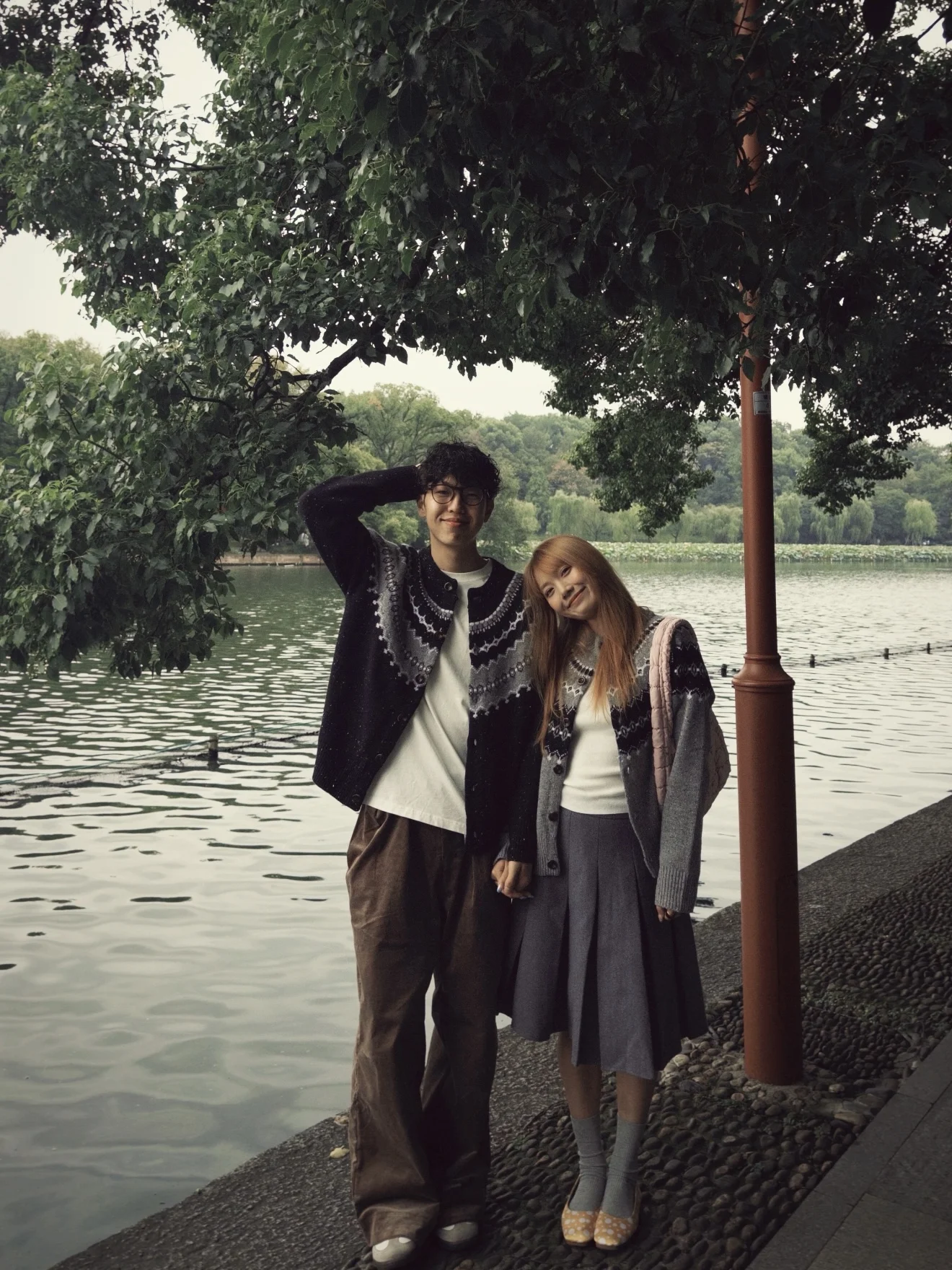 

Comfortable Knitted Open Cardigan Sweater Men's Casual Geometric Pattern Warm Long Sve round Ne Autumn Winter Faion