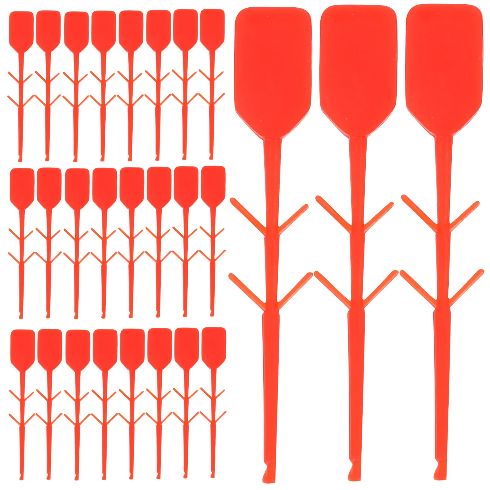 100 PCS Acessórios para extintor Zip Ties Selo de segurança de plástico de PVC