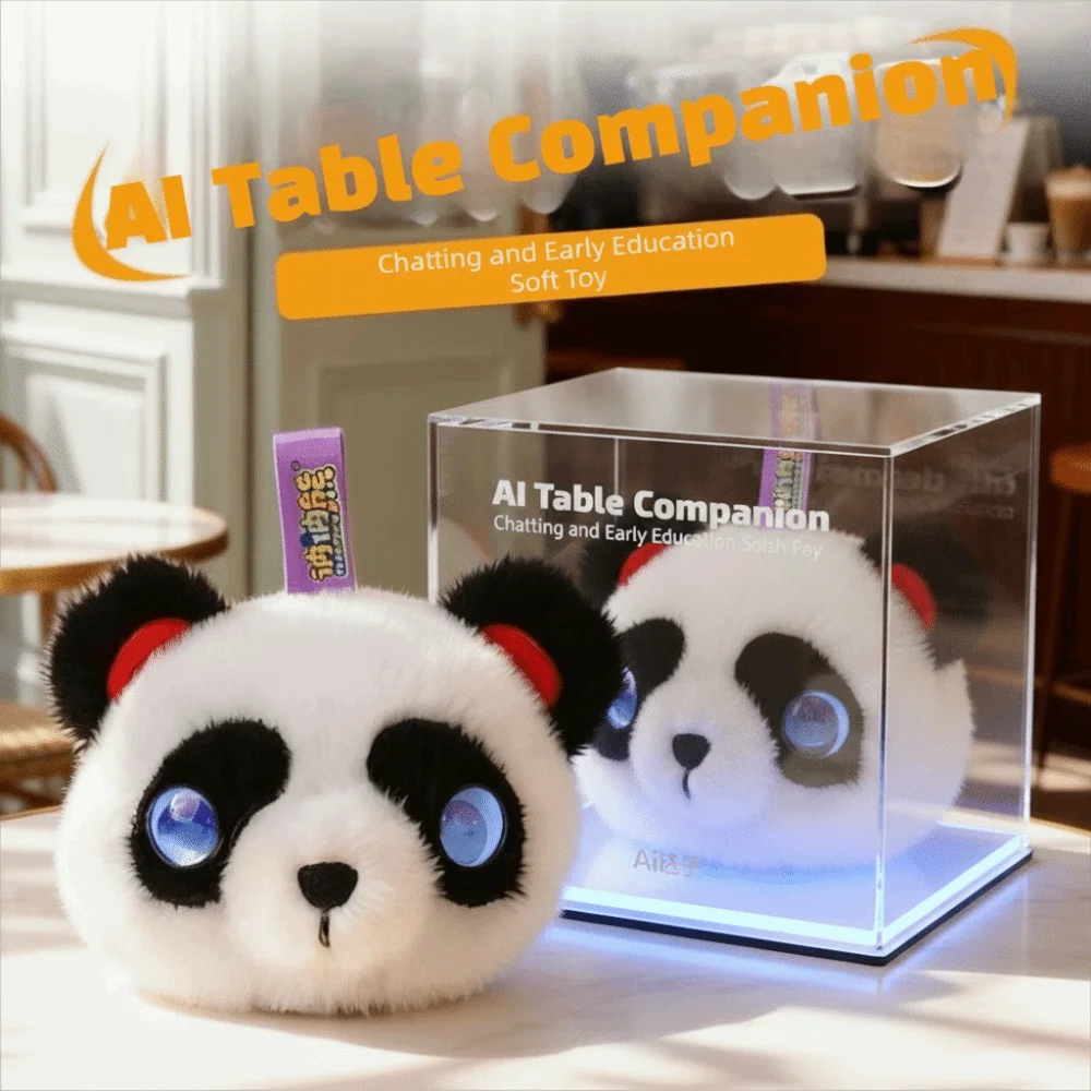 66 Languages Interactive AI Plush Companion Pendant Interactive Talking Emotional Support Plush AI Cat Plush Cute Design
