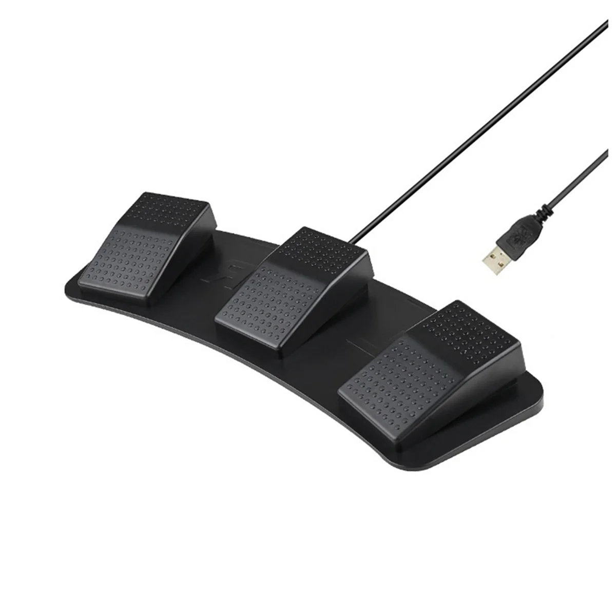 

SCLS FS23-PM USB Triple Foot Switch Multifunctional Customize Foot Pedal Mechanical Switch for Image Acquisition Game Control