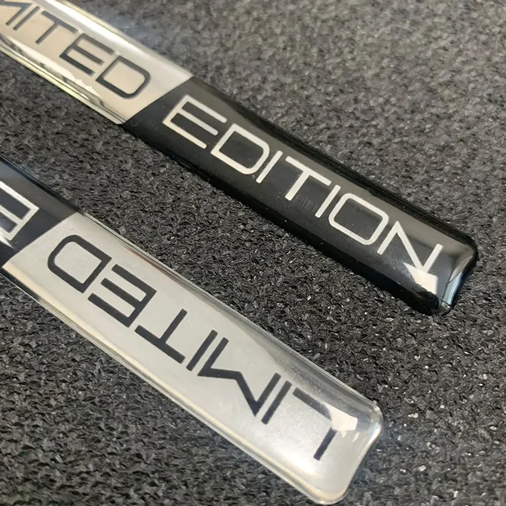 1 Pair 3D Emblem Limited Edition Styling Car Stickers Badge Decal Sticker Auto Door Bumper Trunk Body Side Decor Sticker