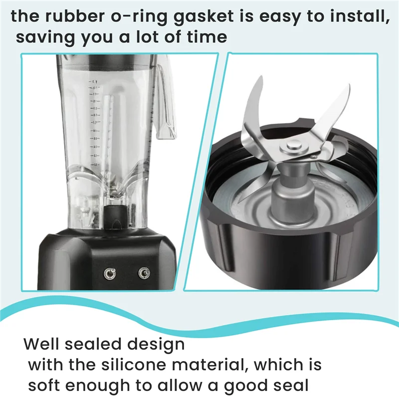 A94E-4 шт. уплотнительное кольцо для блендера, уплотнительное кольцо, уплотнительная прокладка, силиконовая прокладка для блендера Oster и Osterizer для OSTER 4961