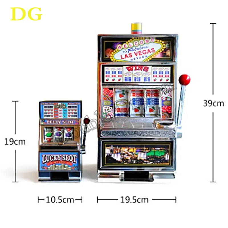 Arcade Style Toys Slot Machine Bank Casino Game Jackpot Piggy Bank in Large Size